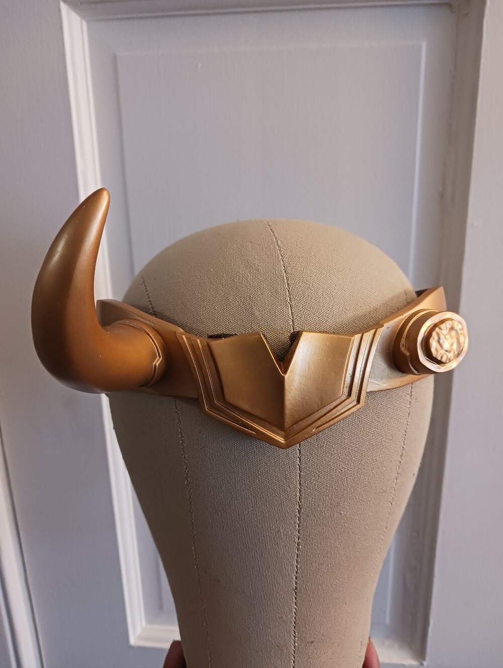 Lady Loki Sylvie Latex Headdress Cosplay Prop Halloween Accessories New
